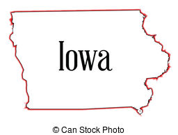 256x194 Iowa Outline Vector Vector Clip Art Illustrations Iowa