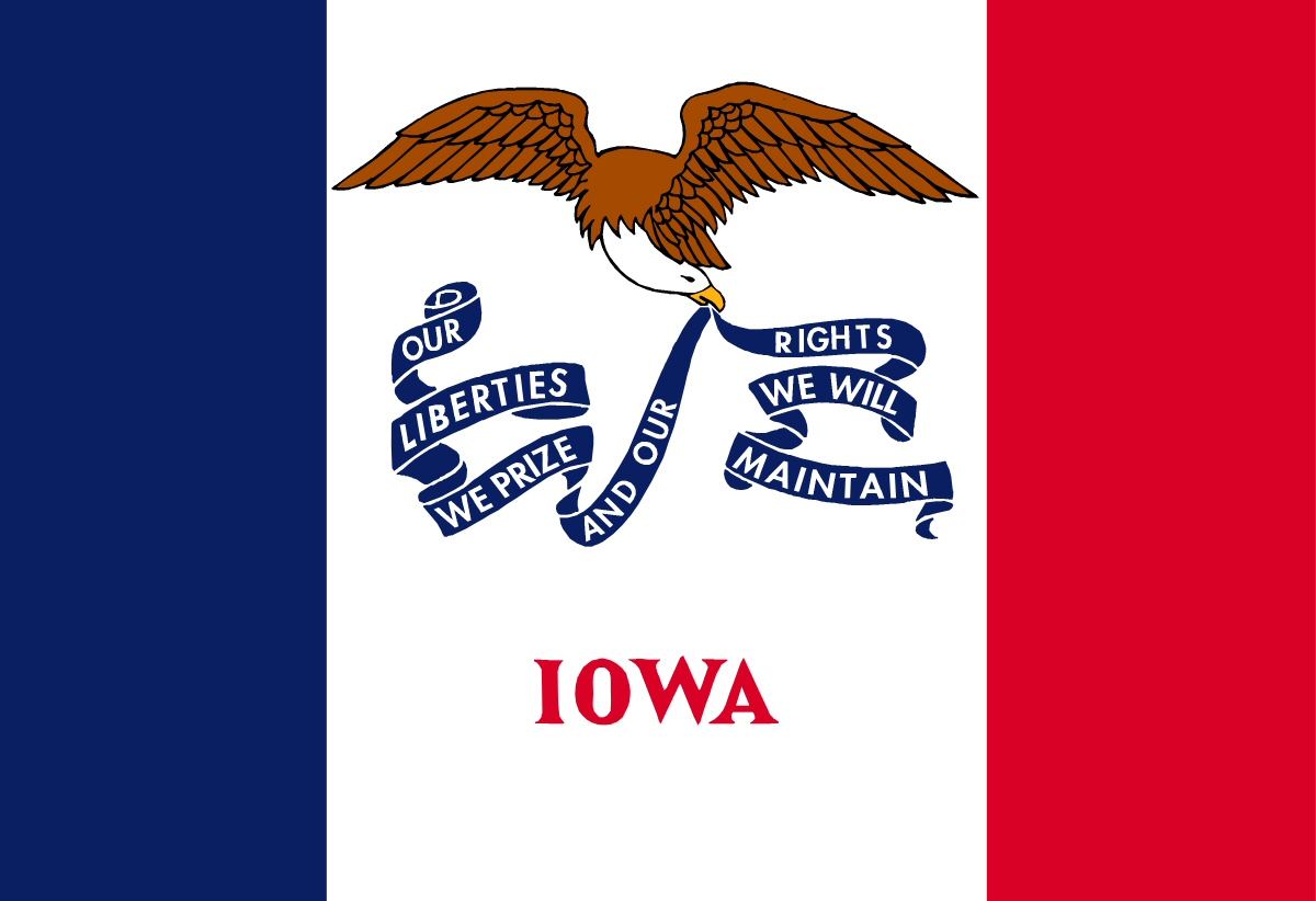 1200x822 Free Iowa Flag Images Gif, Pdf, Png