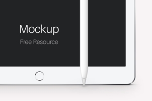 302x200 Ipad Pro Vector Mockup Mock Up Templates Pixeden