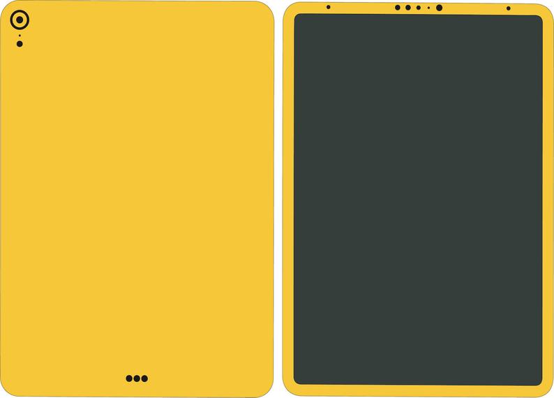 794x570 Ipad Pro Full Skin Cut Vector Template For Etsy