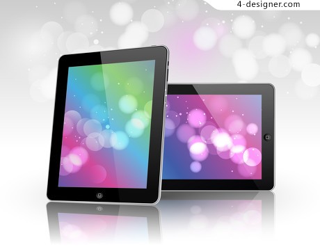 460x355 Designer Ipad Template Vector Material