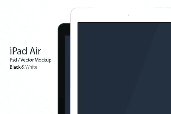 600x400 Editable Template Ipad Mockup Powerpoint Vector Free