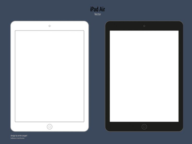 Minimalistic Ipad Air Vector Mockup Mockups Mockup, Vector 800x600 Minimalistic Ipad Air Vector Mockup Mockups Mockup, Vector