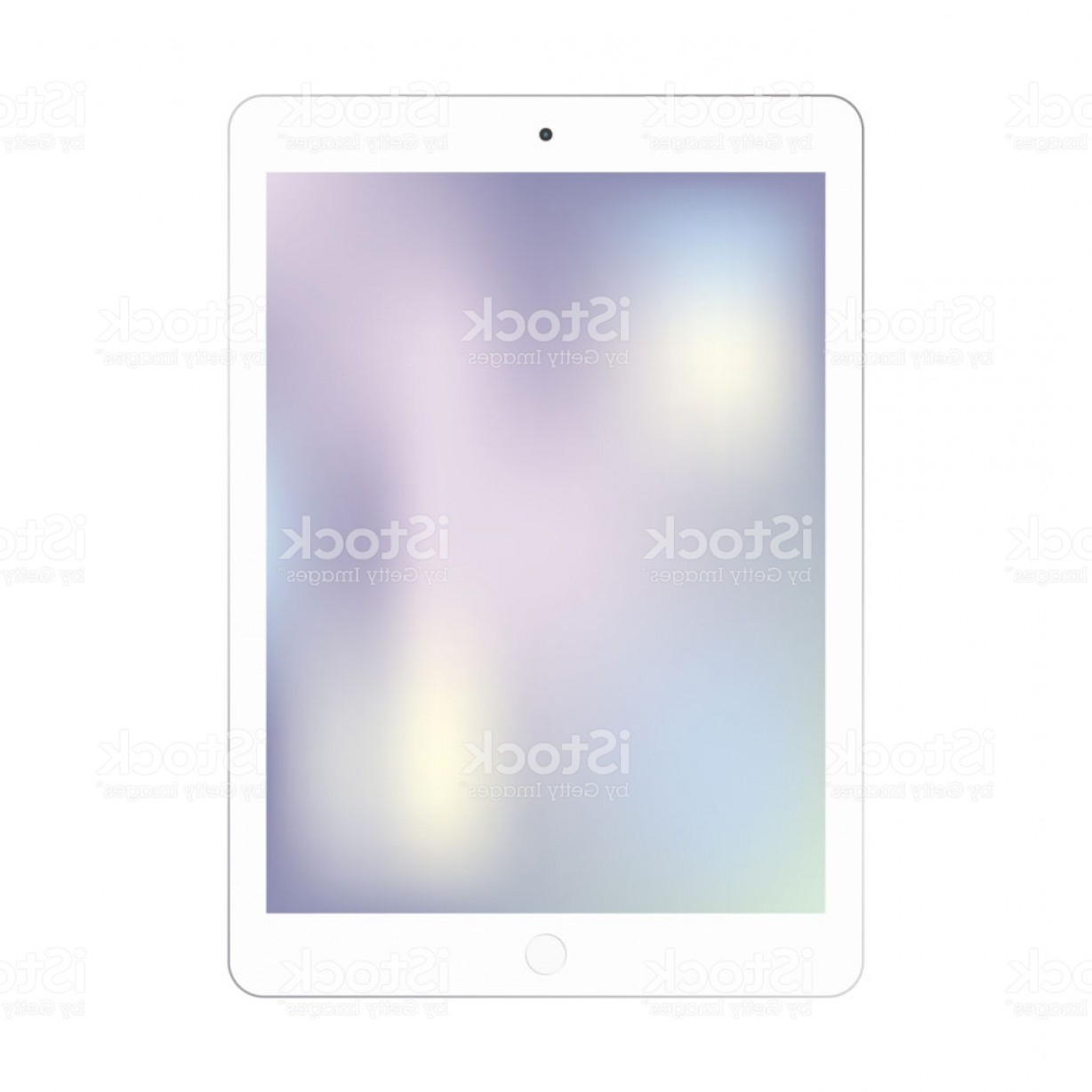 White Ipad Tablet With Color Screen Vector Tablet In White Color 1228x1228 White Ipad Tablet With Color Screen Vector Tablet In White Color