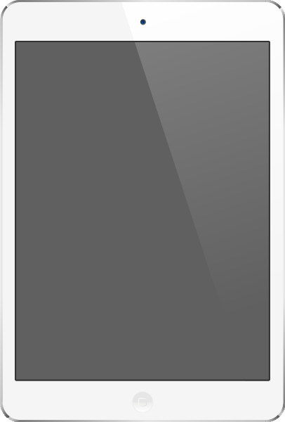 White Ipad Air Vector Data 406x600 White Ipad Air Vector Data