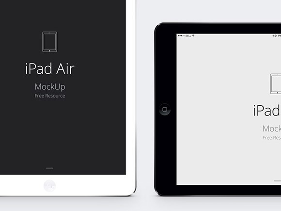 Ipad Air Vector Mockup 580x435 Ipad Air Vector Mockup