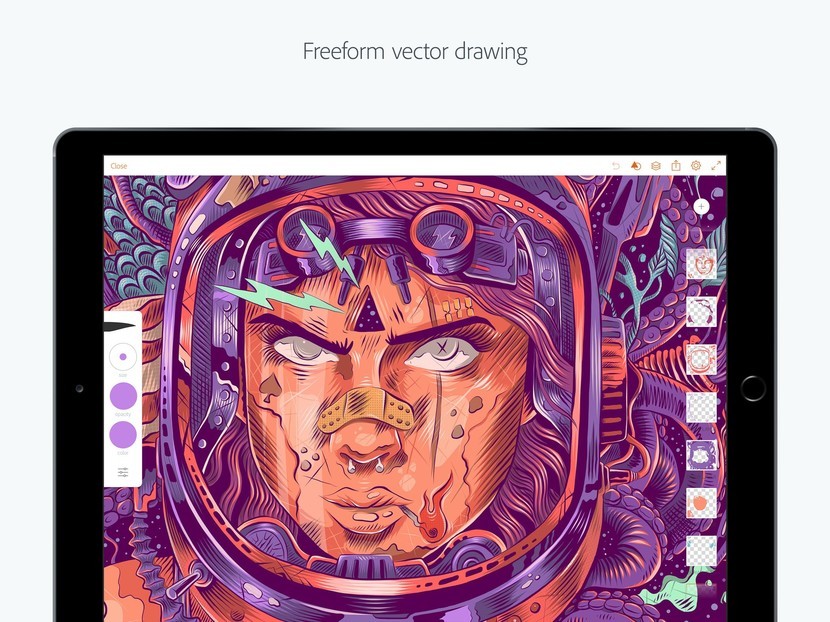 best free vector drawing app for ipad