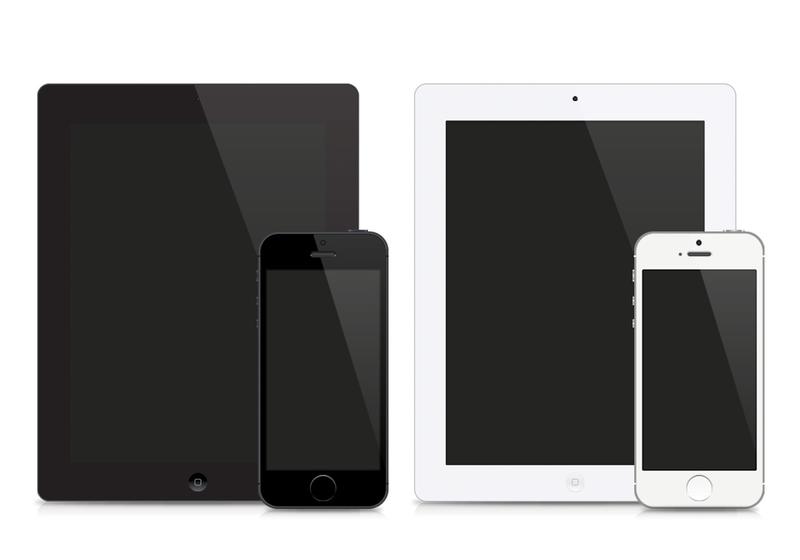 Ipad And Iphone Vectors 800x560 Ipad And Iphone Vectors
