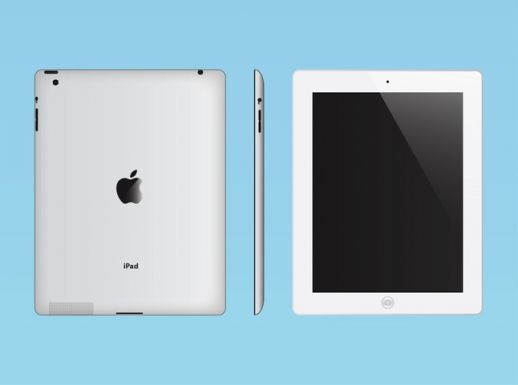 White Ipad Vector 518x385 White Ipad Vector