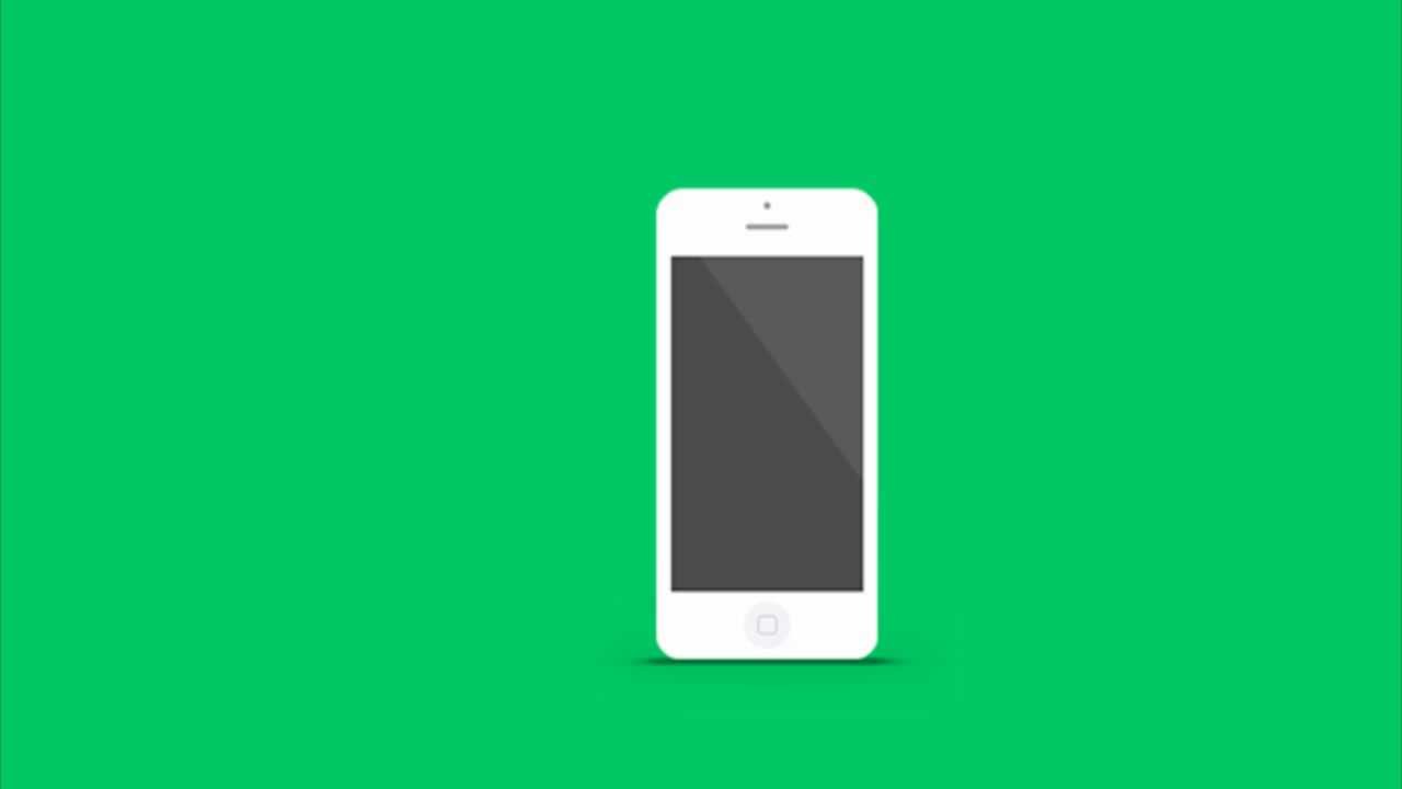 1280x720 After Effects Iphone Vector Animation