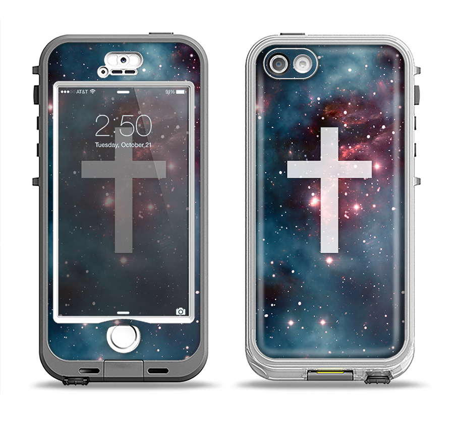 900x842 The Vector White Cross Over Red Nebula Apple Iphone