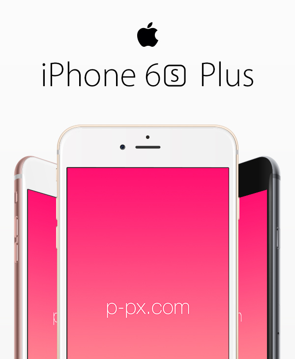 600x729 Iphone Plus Front And Angled + Vector Mockup Perfect