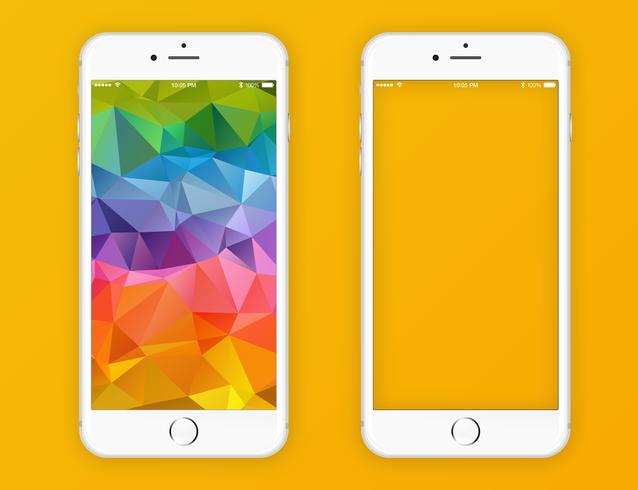 638x490 Vector Iphone White