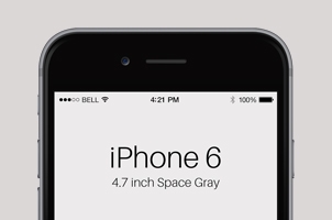 302x200 Iphone Vector Mockup Mock Up Templates Pixeden