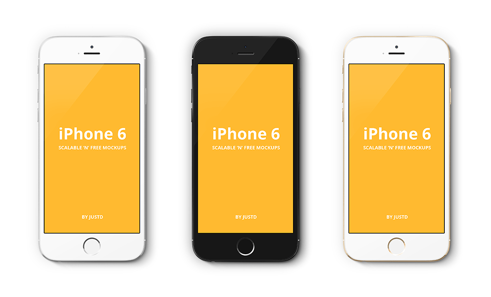 1000x605 Iphone Vector Mockups