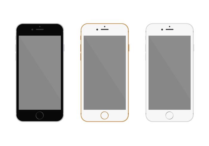 700x490 Free Flat Iphone Vector