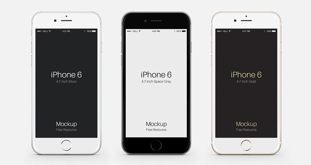 640x340 Free Iphone Vector Mockup