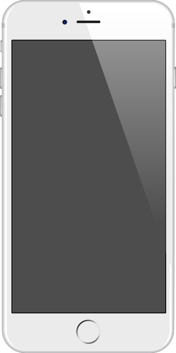 342x686 Iphone Plus Silver Vector Data For Free