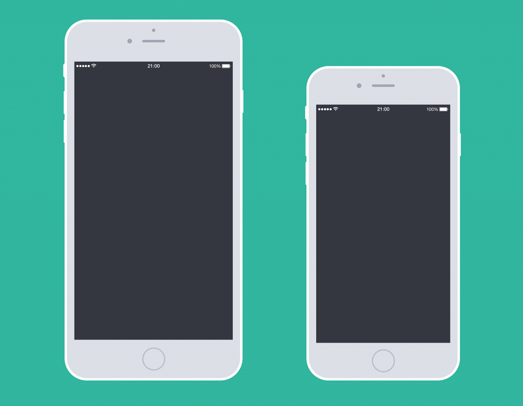 Iphone 6 Vector Mockup