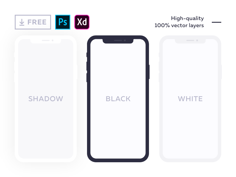 Free Iphone X Mockups 800x600 Free Iphone X Mockups