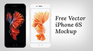 298x164 Free Vector Apple Iphone Mockup Format