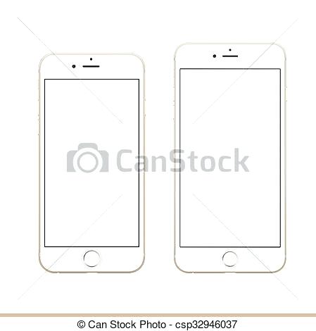 449x470 Gold Apple Plus Template Iphone Vector