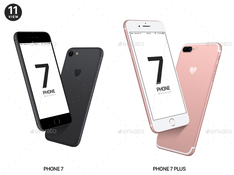 800x600 Phone And Plus Vector Mockups