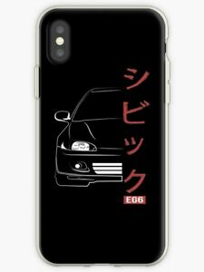 225x300 Honda Civic Vector White Iphone Case, Honda Racing X