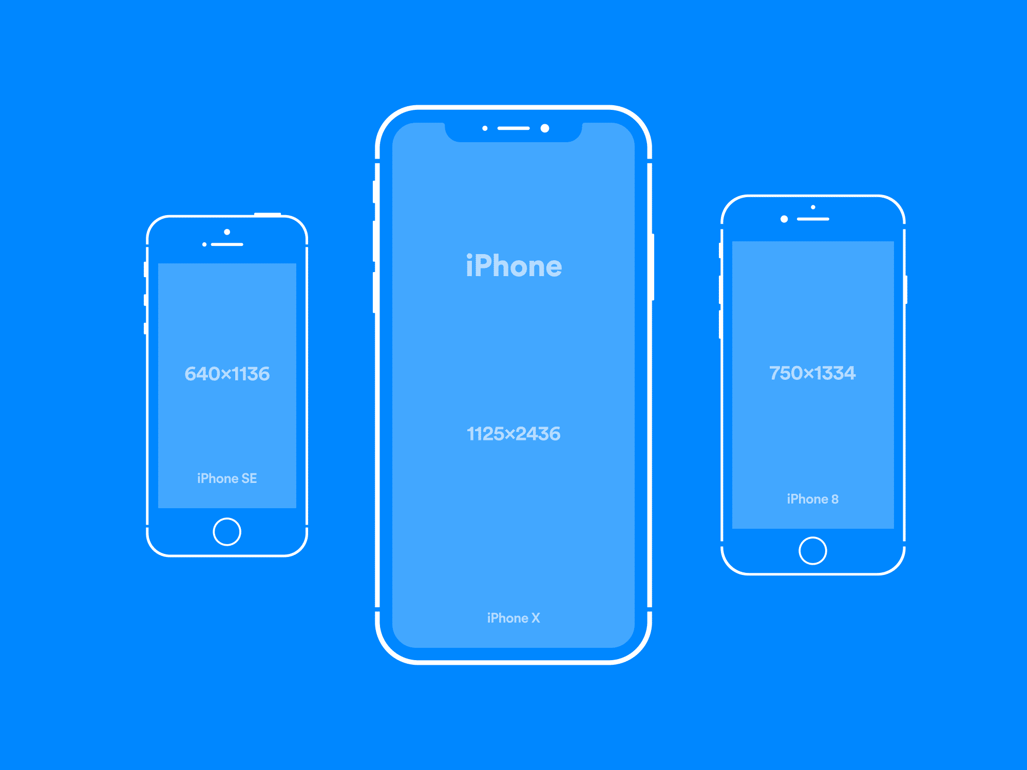 2000x1500 Simplistic Vector Iphone Mockups The Mockup Club