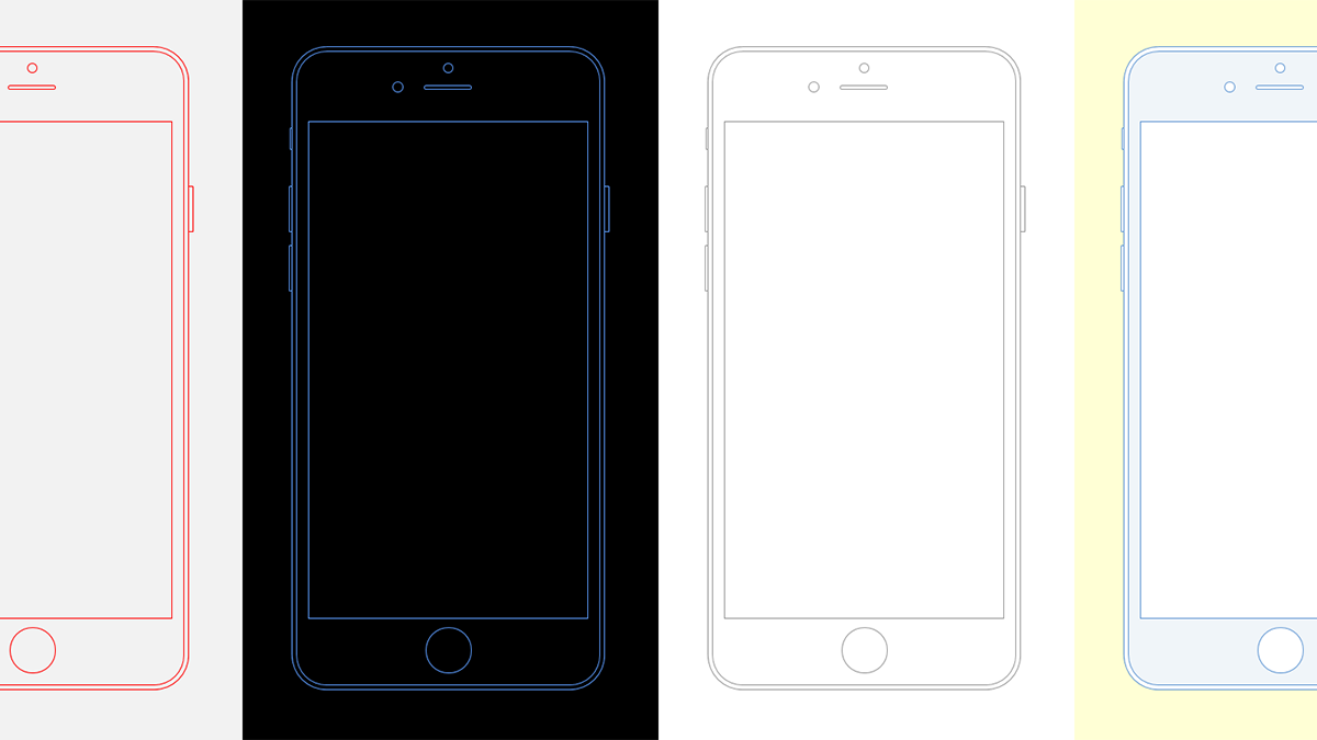 1200x675 Axure Vector Iphone Mockup Axure Themes Iphone, Mockup