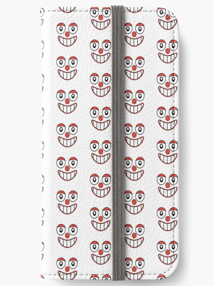 750x1000 Happy Clown Emoji Drawing Iphone Wallet