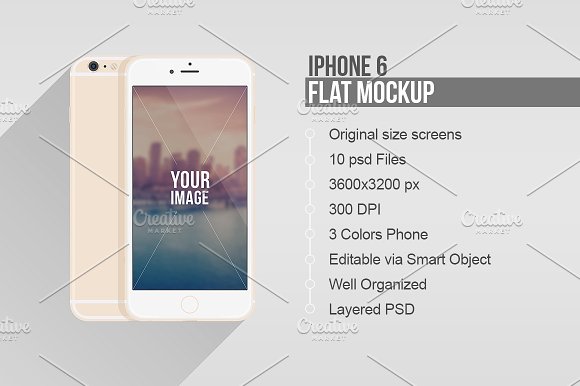 580x386 Flat Iphone And Plus Vector Mockup Mockup Store