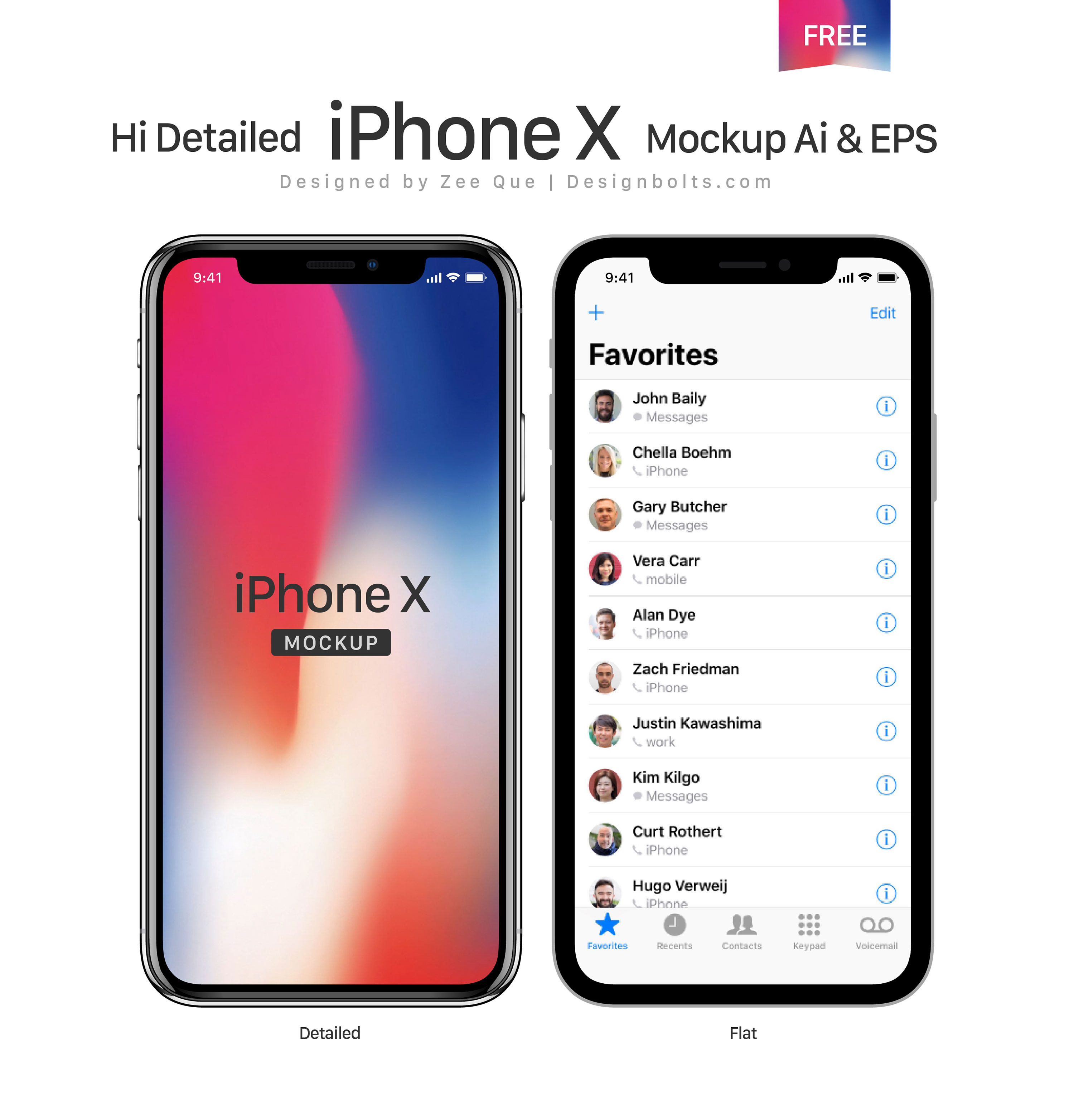 3000x3130 Free Vector Apple Iphone X Mockup