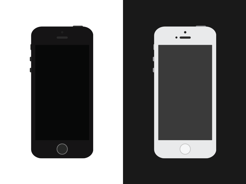 800x600 Freebie Simple Flat Iphone Vector