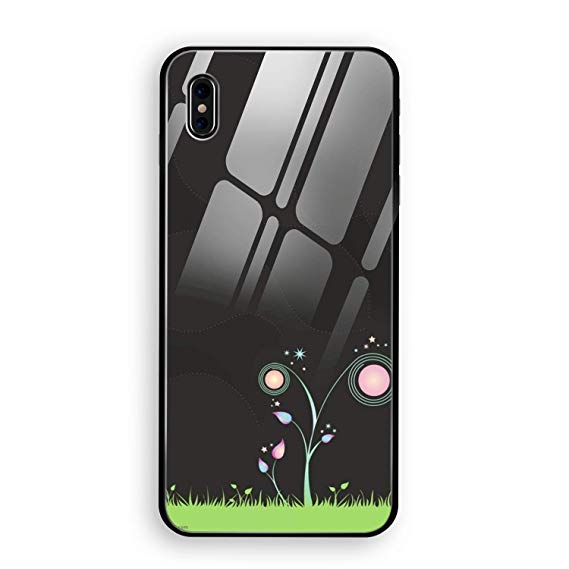 569x569 Artistic Vector Dog Iphone X Case, Thin Tempered Glass