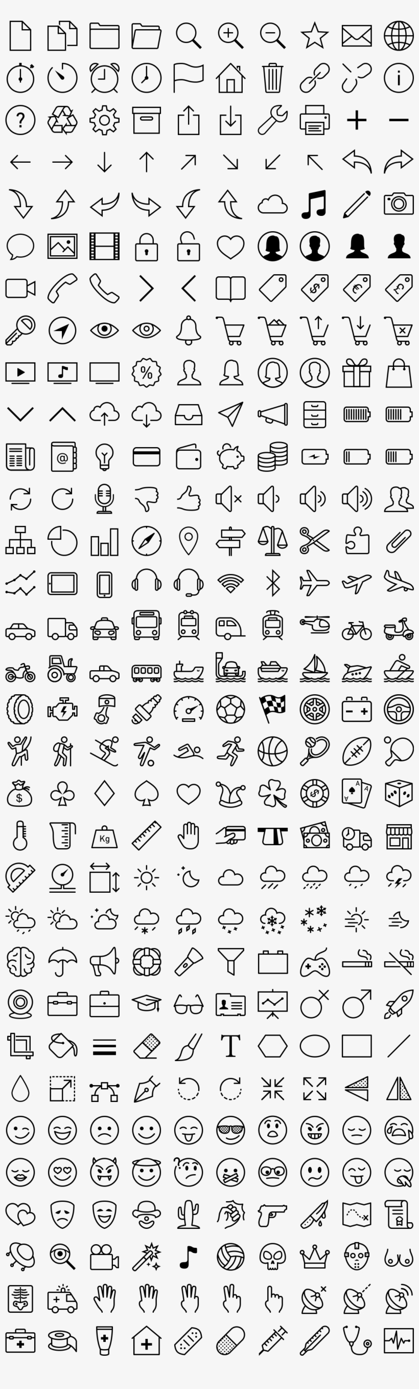 820x2715 Free Ios Icons In Vector
