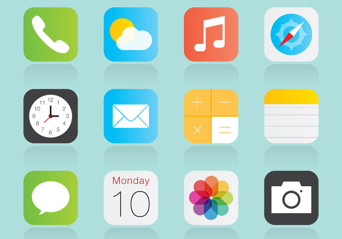 700x490 Ios Icon Vectors Free Icon Packs Ui Download
