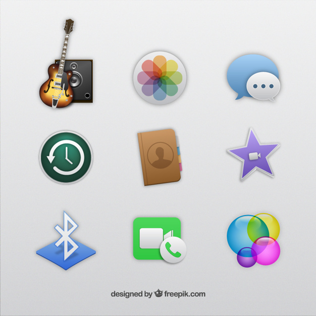 626x626 Iphone App Icons Vector Free Download