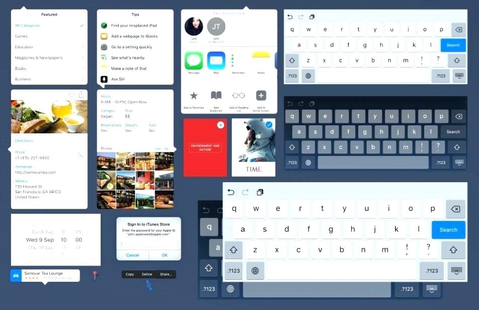 952x616 Photoshop App Template Vector Free Kits Iphone Icon
