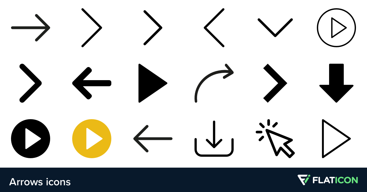 Arrows Icons 1200x630 Arrows Icons