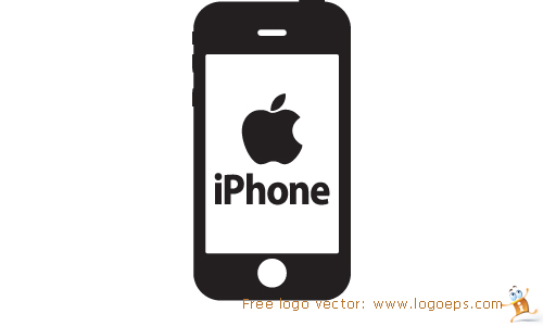 500x300 Iphone Logo Vector