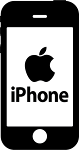 158x300 Iphone Logo Vector