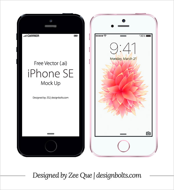 Free Vector Apple Iphone Se Mock Up 600x655 Free Vector Apple Iphone Se Mock Up