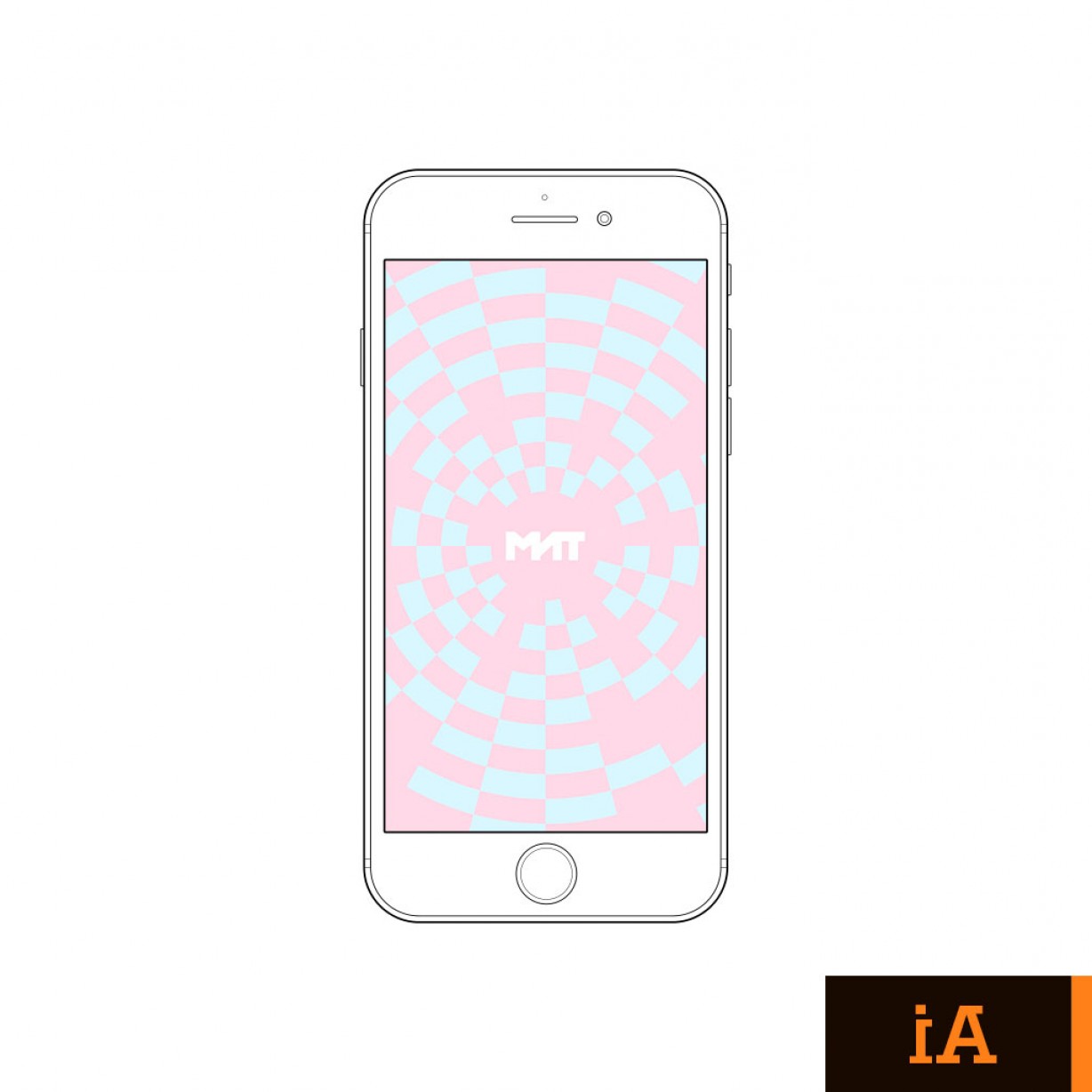 Outline Vector Illustrator Mockup Template Apple Iphone Soidergi 1228x1228 Outline Vector Illustrator Mockup Template Apple Iphone Soidergi