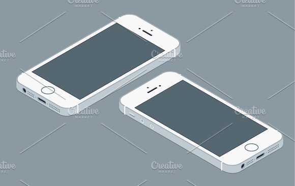 Iphone Flat Mockup Vector Mockup Store 580x366 Iphone Flat Mockup Vector Mockup Store