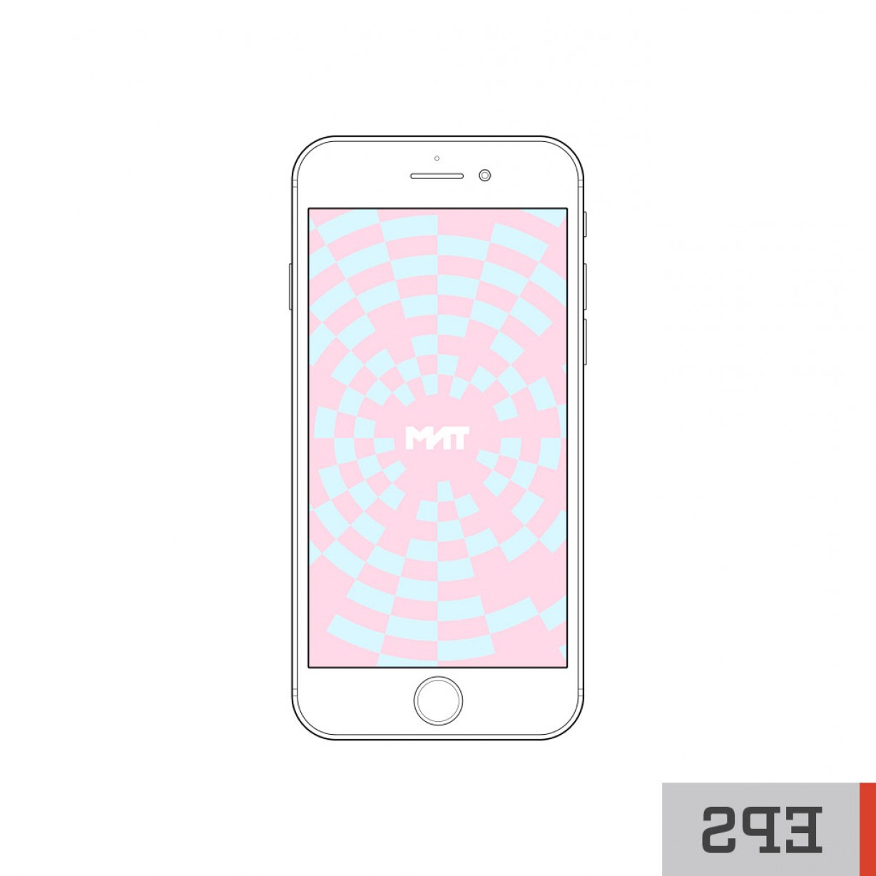1228x1228 Outline Vector Mockup Template Apple Iphone Geekchicpro