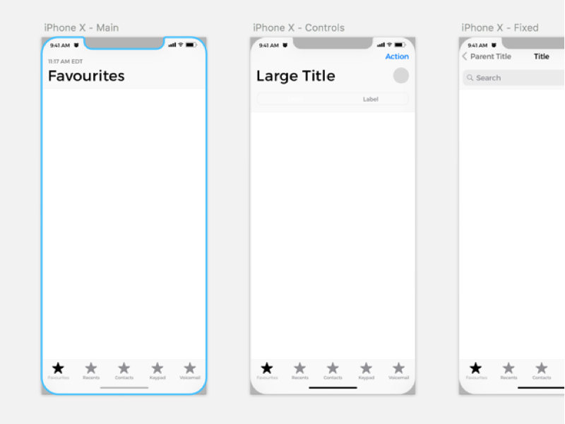 800x600 Top Free Iphone Wireframe Templates