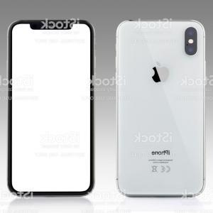 300x300 Version Black Slim Smartphone Similar To Iphone Blank Screen