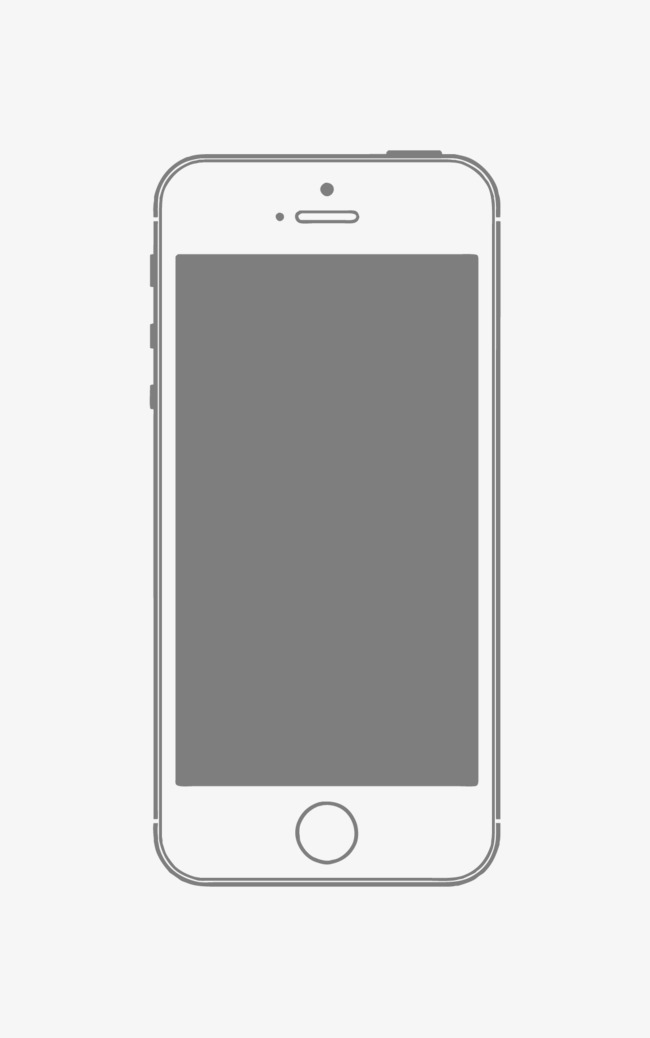 Iphone Silhouette Vector