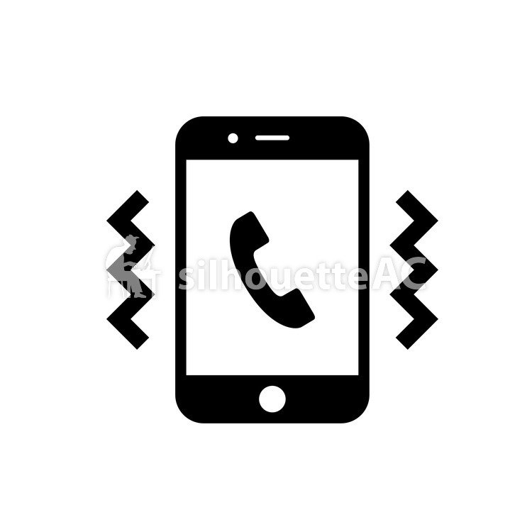 750x750 Free Silhouette Vector Iphone Icon Item